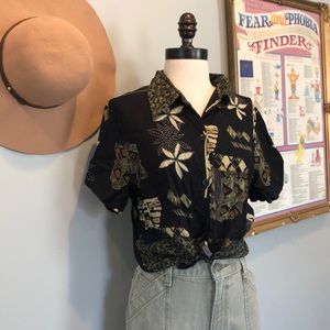 Vintage California Krush Hawaiian Button Down